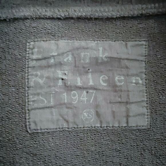 Frank & Eileen Black Anna Long Sleeve Capelet Sweatshirt Size XS - Picture 4 of 5